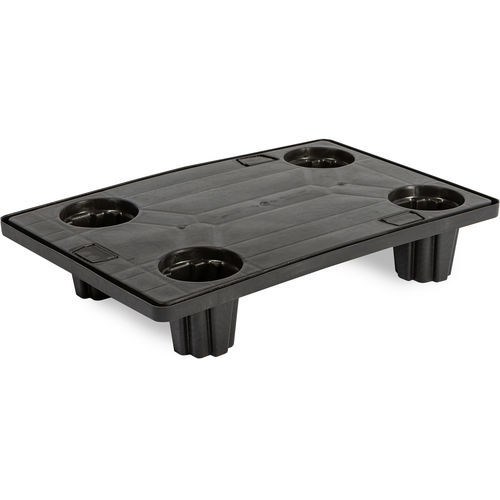 Palé de plástico reciclado - MOD RECYPAL MINI - PALBOX PALLETS E CONTENITORI SPA - Euro / de transporte / para cargas medias