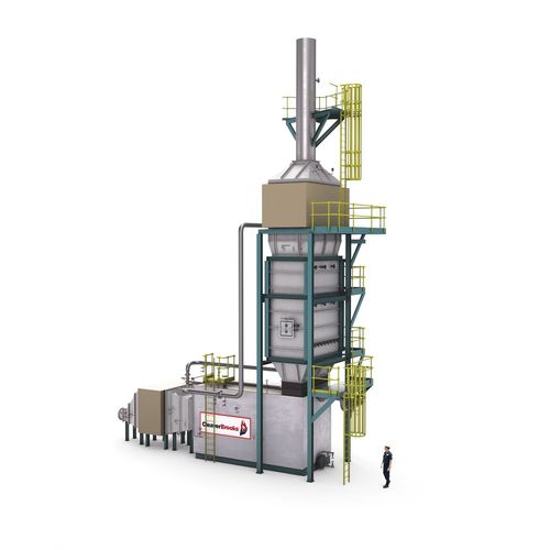 Caldera de fluido térmico - Max-Flow®  - Cleaver-Brooks - de agua caliente / de gas / horizontal