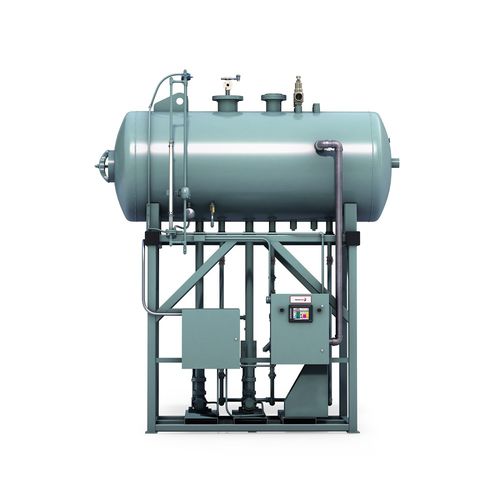 Desgasificador para agua de alimentación de calderas - SprayMaster - Cleaver-Brooks - de acero inoxidable