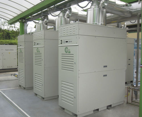 Planta de cogeneración con motor de gas - 43 - 81 kVA - CAPSTONE TURBINE - de biogás