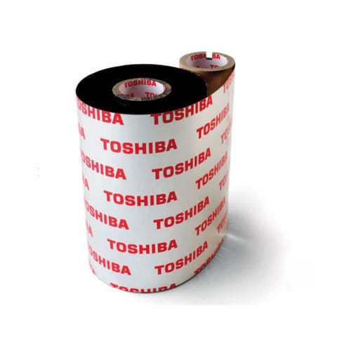 Cinta de transferencia térmica resina - Toshiba AS1 - VanDerEng B.V. - para impresoras de etiquetas / para plástico / negra