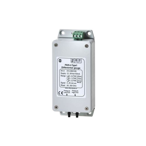 Sensor de presión diferencial - PX 25-4  - VDH Products BV - elemento sensor / 4-20 mA / 24 Vcc
