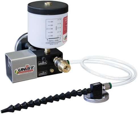 Unidad de lubricación de aceite - Coolubricator JR™ - Unist, Inc. - de con la cantidad mínima / continua / compacta
