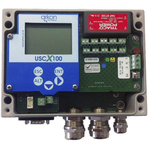 Transmisor de caudal por ultrasonidos - USCX100 - Arkon Flow Systems - electromagnético / volumétrico / para líquido