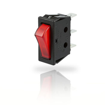 Interruptor basculante - TR Series - ZF switches and sensors - de muelle / unipolar / con luz