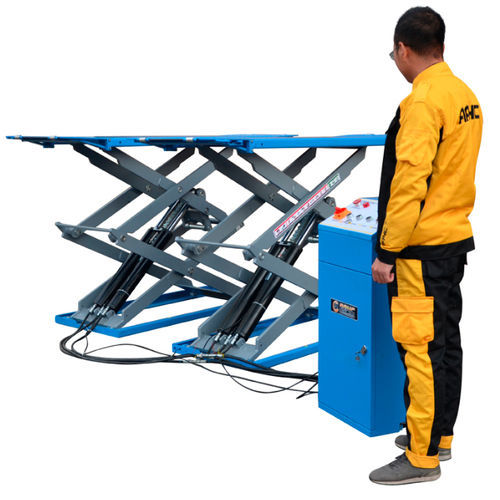 Puente elevador de tijera - AA-SL301 - AA4C Automotive Co., Ltd. - 3 toneladas / hidráulico / para coche