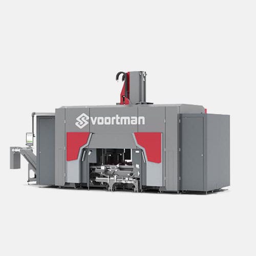 Taladradora-fresadora CNC - V633 - Voortman Steel Machinery - horizontal / 4 ejes / para perfiles