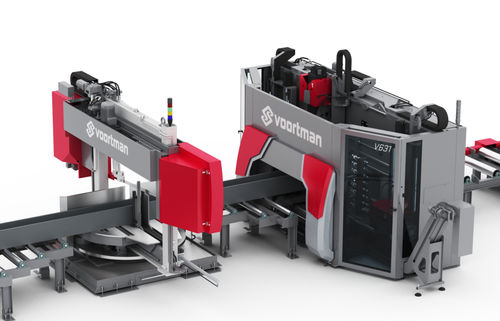 Máquina de aserrar de taladrado - Voortman Steel Machinery - de cinta / para metales / para perfiles