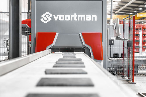 Sistema de clasificación automático - Voortman Steel Machinery - para chapa