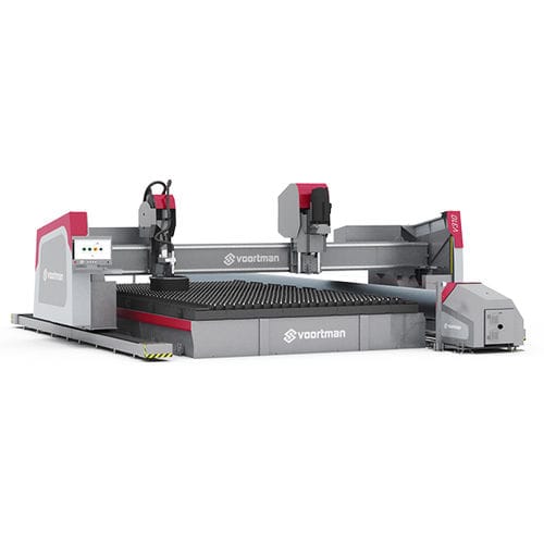 Máquina de corte para tubos metálicos - V3XX  - Voortman Steel Machinery - para acero / CNC / de taladrado