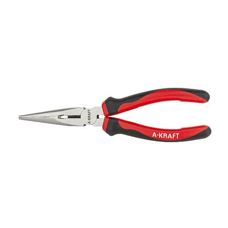 Alicate de punta redonda - A0404 series - A-Kraft Tools Manufacturing Co., Ltd. - para hilos / de acero / de punta larga