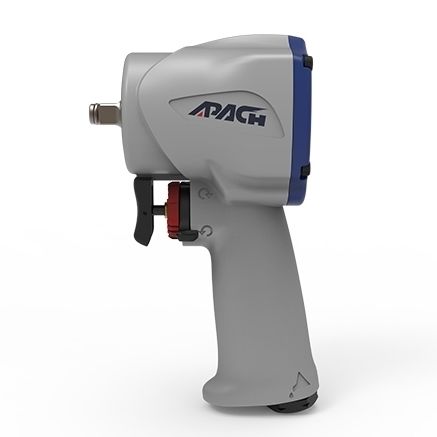 Llave de impacto neumática - AW030C - APACH Industrial Co., Ltd. - de pistola / para la industria del automóvil / con mango corto