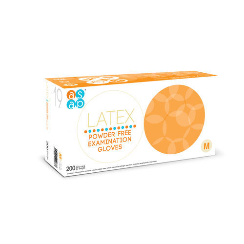 Guante de látex - ASAP INTERNATIONAL SDN BHD - de laboratorio / para la industria agroalimentaria / para la industria química