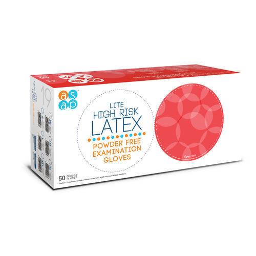 Guante de laboratorio - ASAP INTERNATIONAL SDN BHD - para la industria agroalimentaria / de protección química / de látex