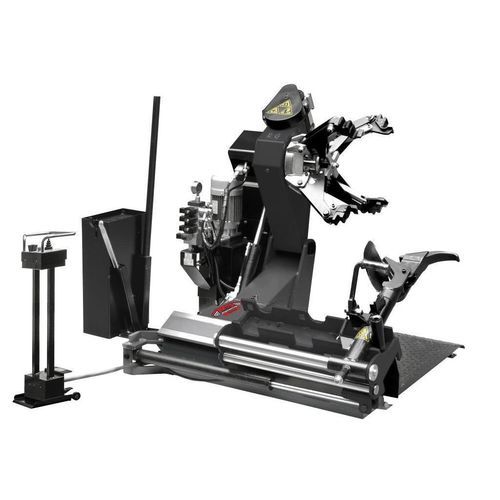Desmontadora de neumáticos para camiones - TCT32 - M & B Engineering S.r.l. - para autobús / semiautomática / electrohidráulica