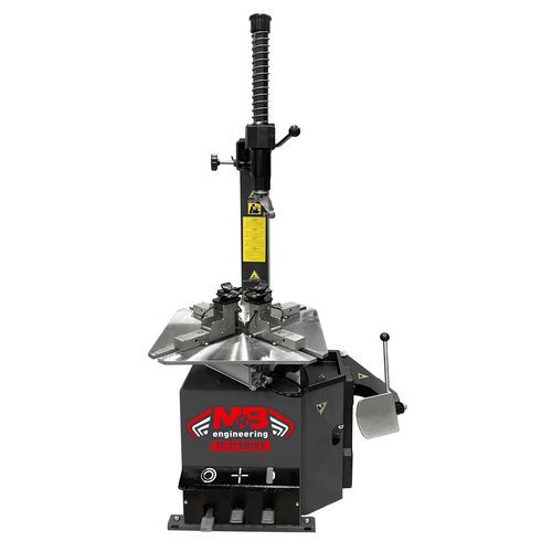 Desmontadora de neumáticos para moto - TC315 BIKE - M & B Engineering S.r.l. - semiautomática / horizontal / vertical