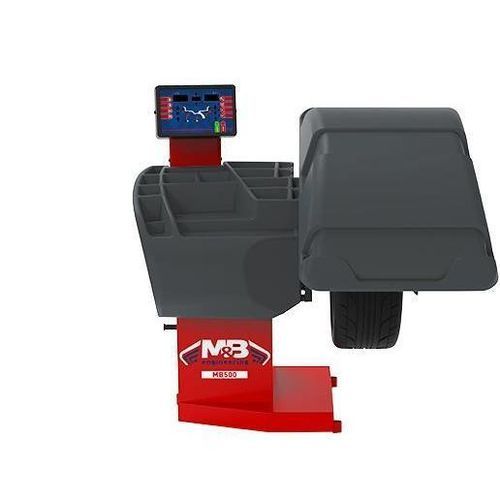 Equilibradora de ruedas para coche - MB500 - M & B Engineering S.r.l. - automática / asistida por ordenador
