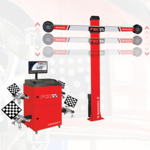 Alineadora de dirección 3D - FOX Auto BoomX - Manatec Electronics Pvt. Ltd. - para coche / con cámara automática