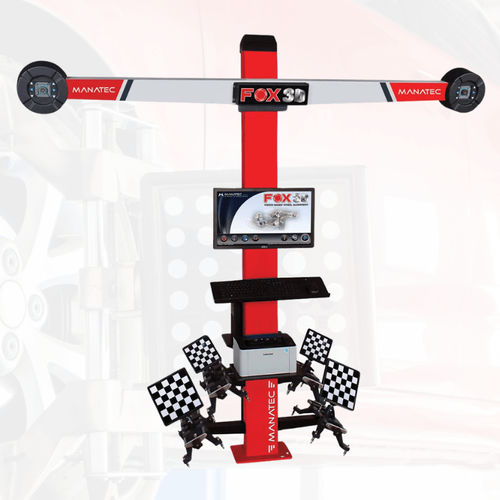 Alineadora de dirección 3D - FOX VHX - Manatec Electronics Pvt. Ltd. - para coche / con cámara manual