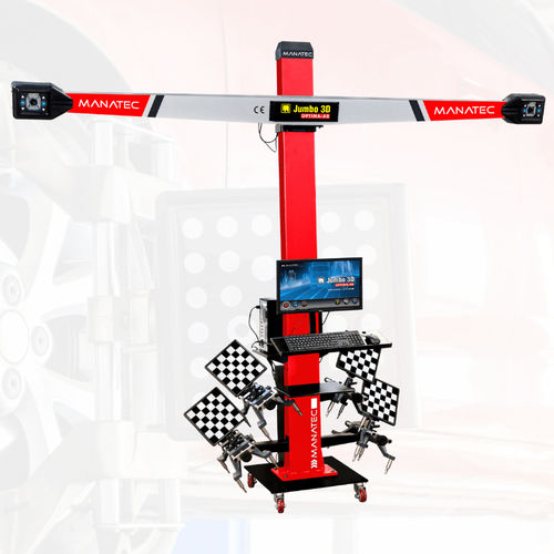 Alineadora de dirección 3D - Jumbo Optima AB - Manatec Electronics Pvt. Ltd. - para camiones / para coche / para autobús