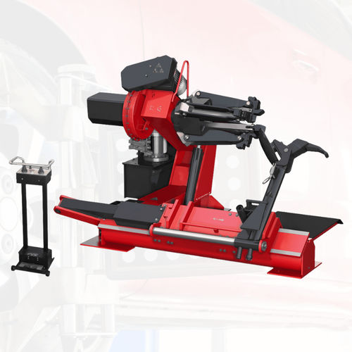 Desmontadora de neumáticos para coche - HCV 1047 - Manatec Electronics Pvt. Ltd. - automática / horizontal / electrohidráulica