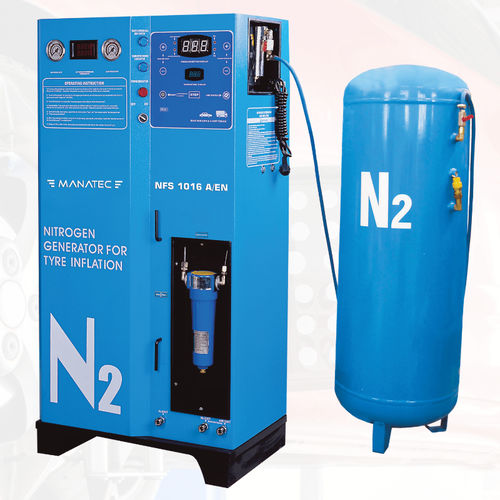 Generador de nitrógeno PSA - NFS 1016 A EN - Manatec Electronics Pvt. Ltd. - in situ / con unidad de llenado de botellas / automático