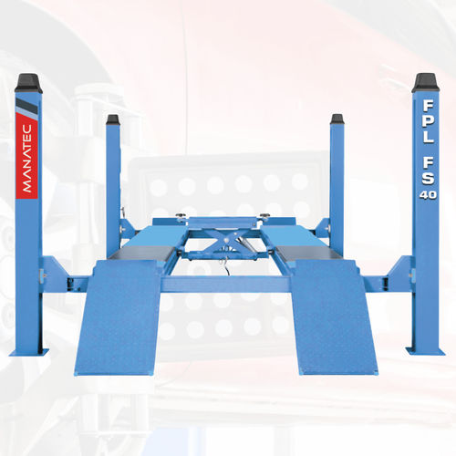 Puente elevador 4 columnas - FPL FS 40 - Manatec Electronics Pvt. Ltd. - 4 toneladas / electrohidráulico / para coche