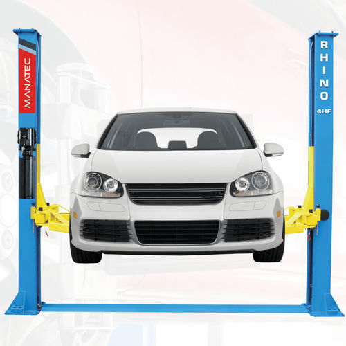 Puente elevador 2 columnas - RHINO 4 HF - Manatec Electronics Pvt. Ltd. - 4 toneladas / electrohidráulico / para coche