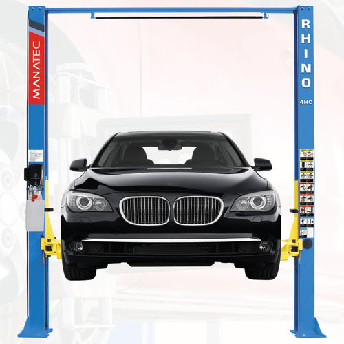 Puente elevador 2 columnas - RHINO 4 HC - Manatec Electronics Pvt. Ltd. - 4 toneladas / electrohidráulico / para coche