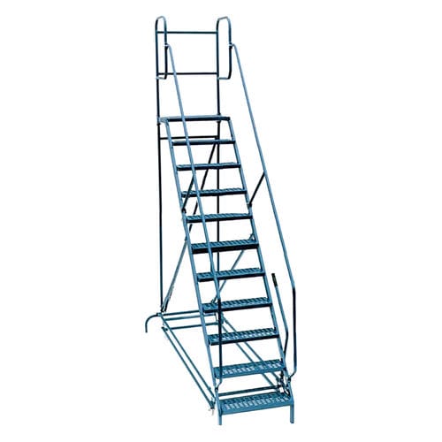 Escalera de acero - MML-10 - Martins Industries - de plataforma / móvil / para almacén