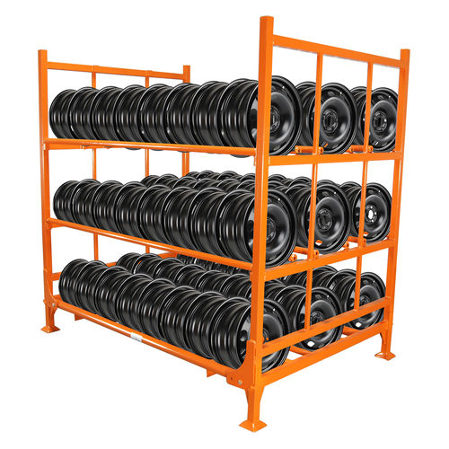 Sistema de estanterías para neumáticos - MWR-MUTR - Martins Industries - apilable / de acero / 3