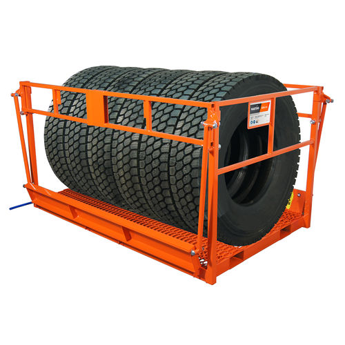 Sistema de estanterías para picking - MOPC-T72 - Martins Industries - apilable / para neumáticos / 1