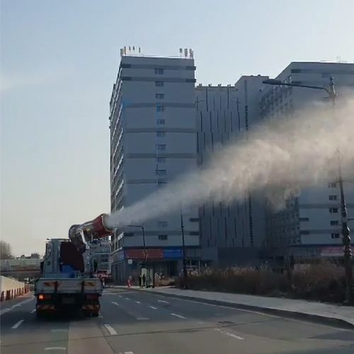 Cañón nebulizador para supresión del polvo - Elefante - Idrobase Group Srl - para uso intensivo
