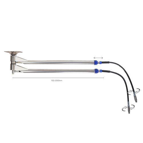 Brazo articulado para techo - ZX.2672-D175 - Idrobase Group Srl - para la industria