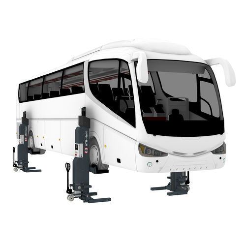 Elevador de columna móvil electrohidráulico - ATH RG8.5-4 WB - ATH-Heinl GmbH & Co. KG - para camiones / para autobús / para coche