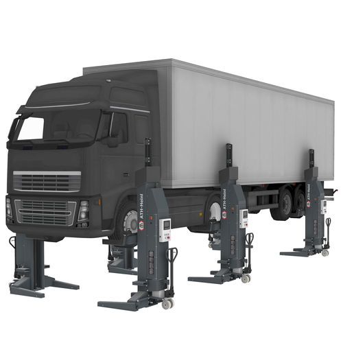 Elevador de columna móvil electrohidráulico - ATH RG8.5-6 WB - ATH-Heinl GmbH & Co. KG - para camiones / para autobús / para coche