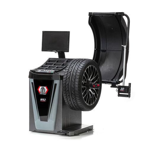Equilibradora de ruedas para coche - ATH W62 3D - ATH-Heinl GmbH & Co. KG - para camiones / para moto / automática