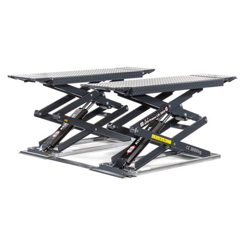 Puente elevador de doble tijera - ATH-Frame Lift 30FZ UG - ATH-Heinl GmbH & Co. KG - 3 toneladas / electrohidráulico / para coche