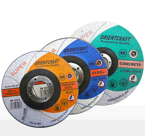 Muela de rectificado - 202.00 - Lianyungang Orientcraft Abrasives Co., Ltd. - de botón / de acero inoxidable / de hierro fundido