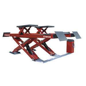 Plataforma elevadora de tijera estacionaria - PSR series - SICE - electrohidráulica / de taller