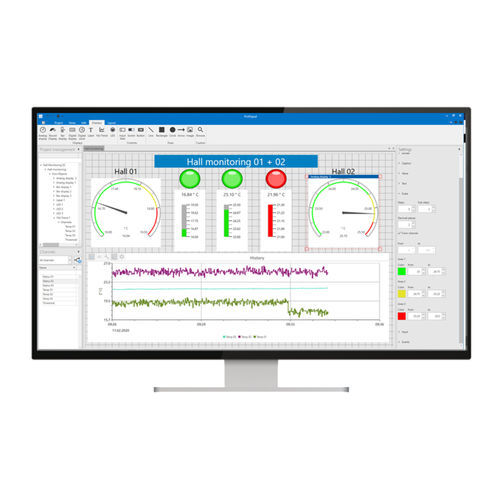 Software de análisis - ProfiSignal 20 Basic - Delphin Technology AG - de supervisión / de programación / de medición