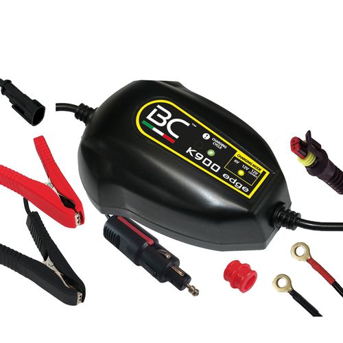 Cargador de baterías para moto - BC K900 EDGE - BC Battery Controller - Forelettronica Srl - de mesa / litio / ácido-plomo