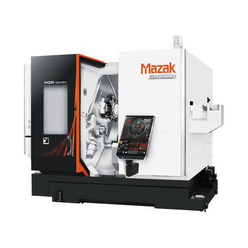 Centro de torneado CNC - HQR-150MSY - Mazak - 2 ejes / de 2 husillos / 12 herramientas