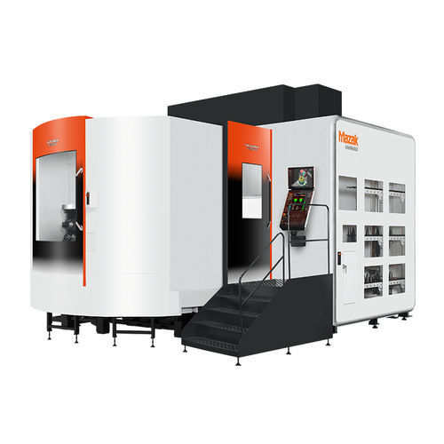 Centro de torneado-fresado CNC - INTEGREX e-1250V/8 - Mazak - vertical / 3 ejes / con husillos
