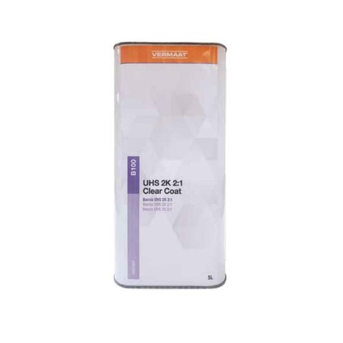Barniz transparente - UHS 2K 2:1 B100 - AUTOSYSTEMS IBERIA, S.L. - de secado rápido / de fibra acrílica / para carrocería