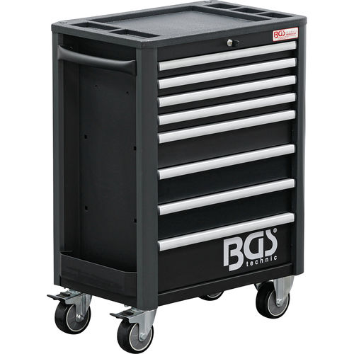 Carretilla de almacenamiento - 4111 - BGS technic KG - de taller / de plástico / con cajones