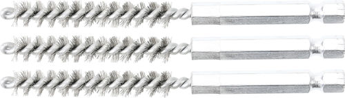 Cepillo cilíndrico espiral - 3078-8-S - BGS technic KG - de limpieza / de desbastado / de acero