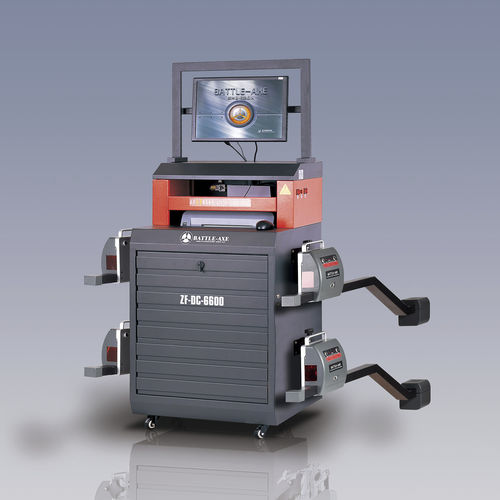 Alineadora de dirección CCD ZFDC6600 BattleAxe Auto Electronic