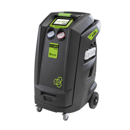 Estación de recarga de aire acondicionado R134a - AIR-NEX 9380 - Brain Bee S.p.A. - para coche / automática / con impresora