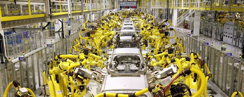 Línea de ensamblaje robotizada - Car Bench International S.p.A.